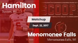Matchup: Hamilton vs. Menomonee Falls  2017