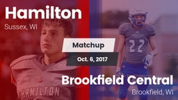 Matchup: Hamilton vs. Brookfield Central  2017