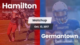 Matchup: Hamilton vs. Germantown  2017