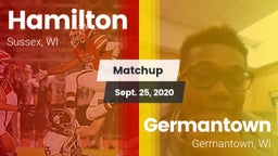 Matchup: Hamilton vs. Germantown  2020