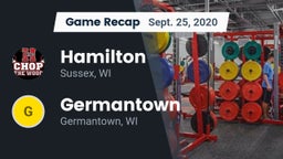 Recap: Hamilton  vs. Germantown  2020