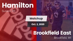 Matchup: Hamilton vs. Brookfield East  2020