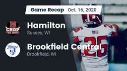Recap: Hamilton  vs. Brookfield Central  2020