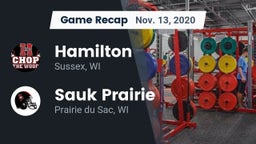 Recap: Hamilton  vs. Sauk Prairie  2020