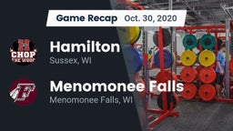 Recap: Hamilton  vs. Menomonee Falls  2020