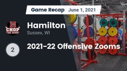 Recap: Hamilton  vs. 2021-22 Offensive Zooms 2021