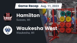 Recap: Hamilton  vs. Waukesha West  2023
