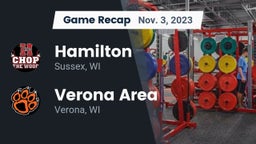 Recap: Hamilton  vs. Verona Area  2023