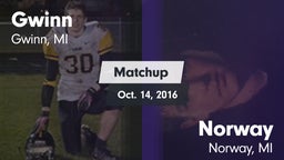 Matchup: Gwinn vs. Norway  2016