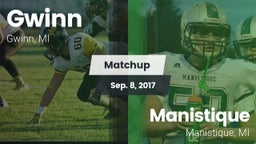 Matchup: Gwinn vs. Manistique  2017