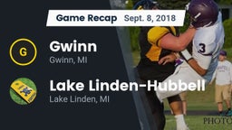 Recap: Gwinn  vs. Lake Linden-Hubbell 2018