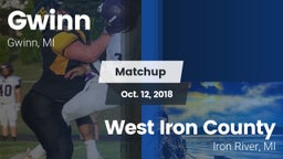 Matchup: Gwinn vs. West Iron County  2018