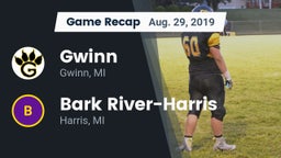 Recap: Gwinn  vs. Bark River-Harris  2019