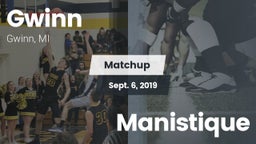 Matchup: Gwinn vs. Manistique 2019