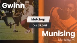 Matchup: Gwinn vs. Munising  2019