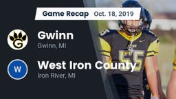 Recap: Gwinn  vs. West Iron County  2019