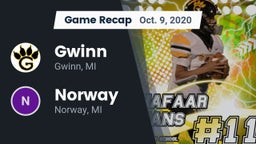 Recap: Gwinn  vs. Norway  2020