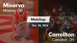 Matchup: Minerva vs. Carrollton  2016