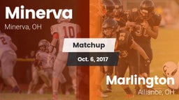 Matchup: Minerva vs. Marlington  2017