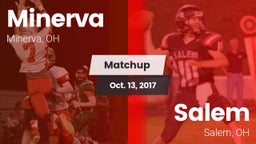 Matchup: Minerva vs. Salem  2017