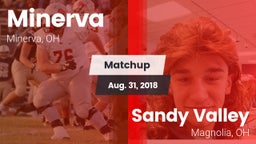 Matchup: Minerva vs. Sandy Valley  2018
