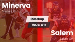 Matchup: Minerva vs. Salem  2018