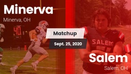 Matchup: Minerva vs. Salem  2020