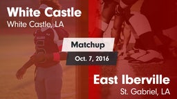 Matchup: White Castle vs. East Iberville   2016
