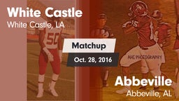 Matchup: White Castle vs. Abbeville  2016
