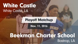 Matchup: White Castle vs. Beekman Charter School 2016