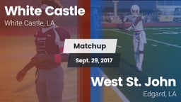 Matchup: White Castle vs. West St. John  2017