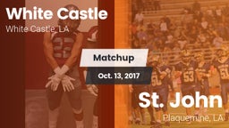 Matchup: White Castle vs. St. John  2017