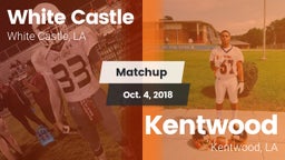 Matchup: White Castle vs. Kentwood  2018
