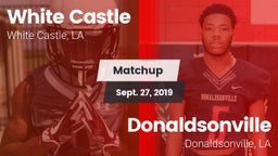 Matchup: White Castle vs. Donaldsonville  2019