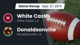 Recap: White Castle  vs. Donaldsonville  2019