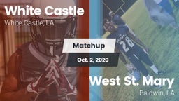 Matchup: White Castle vs. West St. Mary  2020