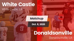 Matchup: White Castle vs. Donaldsonville  2020