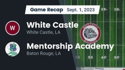 Recap: White Castle  vs. Mentorship Academy  2023