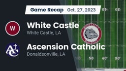 Recap: White Castle  vs. Ascension Catholic  2023