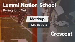 Matchup: Lummi vs. Crescent 2016