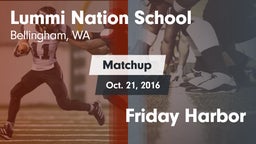 Matchup: Lummi vs. Friday Harbor 2016