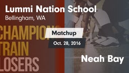 Matchup: Lummi vs. Neah Bay 2016