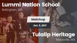 Matchup: Lummi vs. Tulalip Heritage  2017