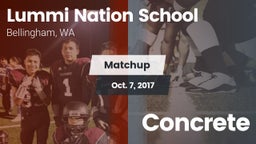 Matchup: Lummi vs. Concrete 2017