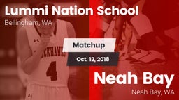 Matchup: Lummi vs. Neah Bay  2018