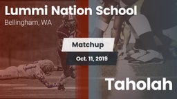 Matchup: Lummi vs. Taholah 2019