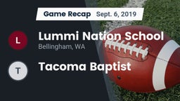 Recap: Lummi Nation School vs. Tacoma Baptist 2019