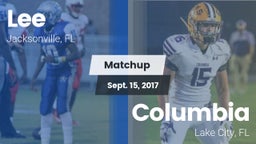 Matchup: Lee vs. Columbia  2017