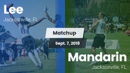 Matchup: Lee vs. Mandarin  2018