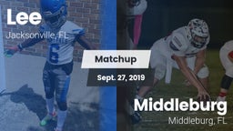 Matchup: Lee vs. Middleburg  2019